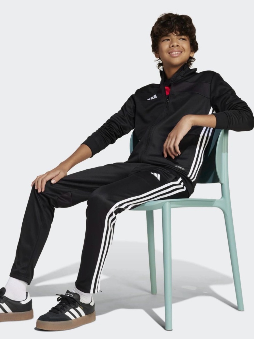 Adidas Tiro 25 Slim Fit Track Pants Tapered Ankle Zip